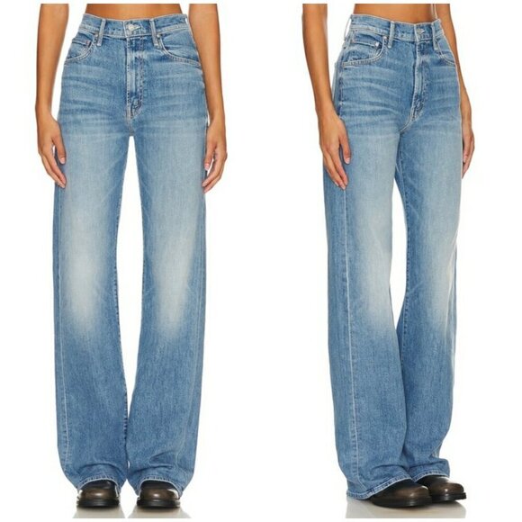 💕MOTHER SUPERIOR💕 Lasso Heel Jeans ~ How To Talk To A Tiger 24 NWT - Picture 6 of 16